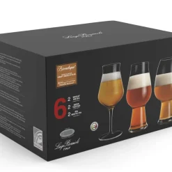 Birrateque Ølglassæt tester, ale og hvede 3 x 2 stk.