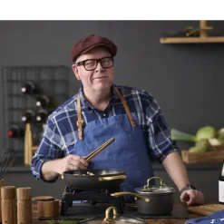 Brasserie Kasserolle med glaslåg