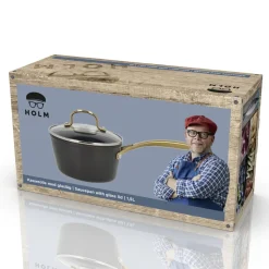 Brasserie Kasserolle med glaslåg