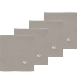 Christmas Hearts Embroidery Stofservietter 4 stk.