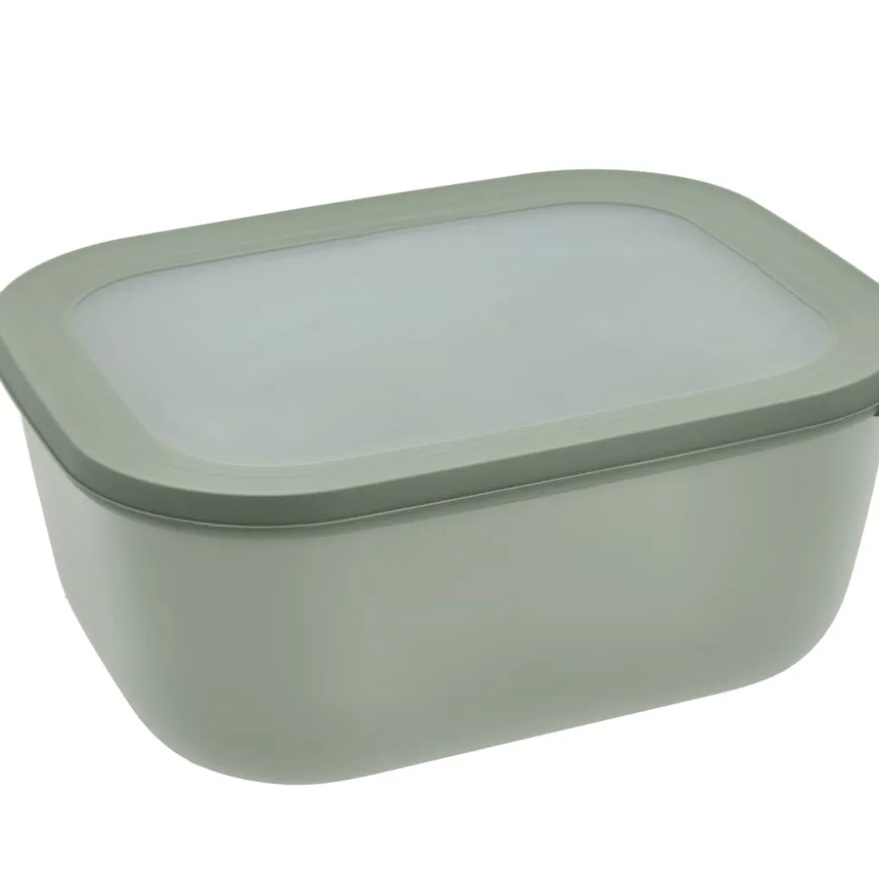 Cirqula Rektangulær skål m/låg