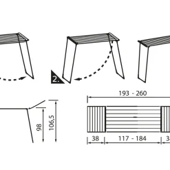 Classic Extendable 230 Solid Tørrestativ