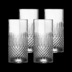 Diamante Ølglas/longdrinkglas 4 stk.
