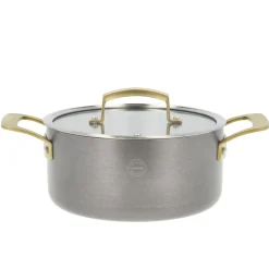 Durance Gryde med glaslåg