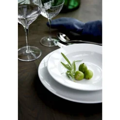 Eventail Tallerken dyb med fane