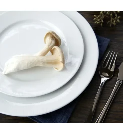 Eventail Tallerken flad med fane