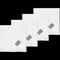 Festlig Stofservietter 4 stk.