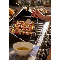 Grillspyd m. stativ 6 stk.