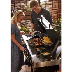 Grillspyd m. stativ 6 stk.