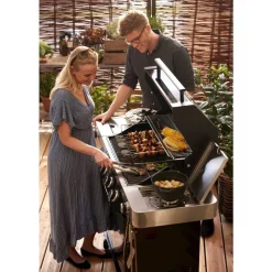 Grillspyd m. stativ 6 stk.