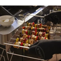 Grillspyd m. stativ 6 stk.