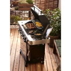 Grillspyd m. stativ 6 stk.