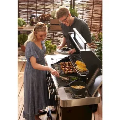 Grillspyd m. stativ 6 stk.