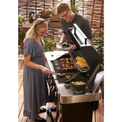 Grillspyd m. stativ 6 stk.