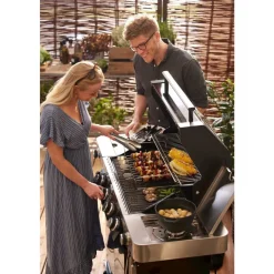 Grillspyd m. stativ 6 stk.