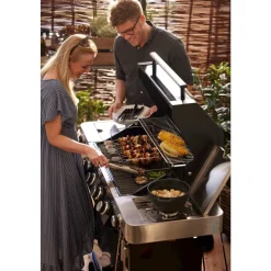 Grillspyd m. stativ 6 stk.