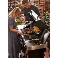 Grillspyd m. stativ 6 stk.