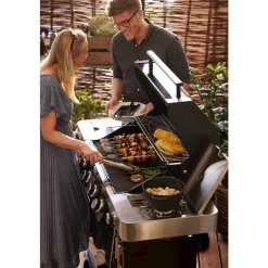 Grillspyd m. stativ 6 stk.