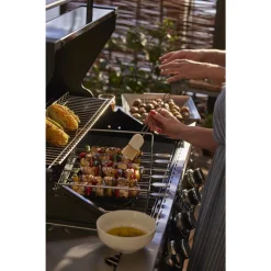 Grillspyd m. stativ 6 stk.