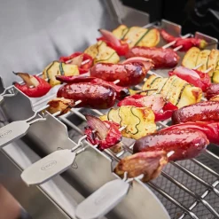 Grillspyd m. stativ 6 stk.