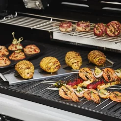 Grillspyd m. stativ 6 stk.