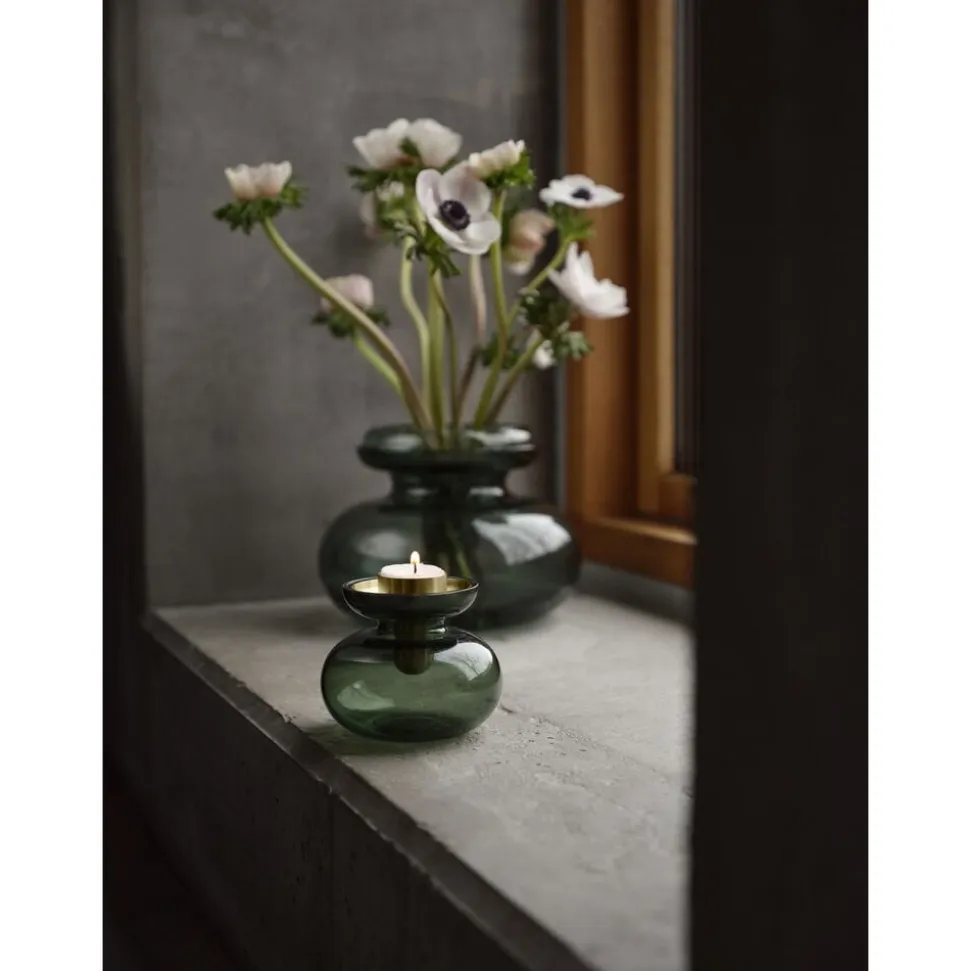 Inu Vase/Lysestage 2 dele