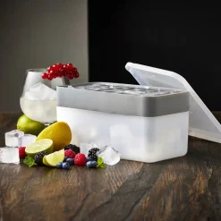 Isterningbakke m/låg