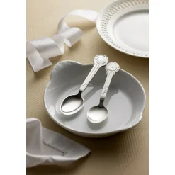 Klokke med blomster Dåbsske