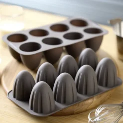 Kuppel Flødebolleform 8 stk.