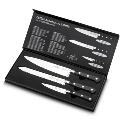 Licorne Knivsæt med brødkniv 3 dele