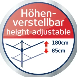 LinoLift 600 QuickStart Paraplytørrestativ