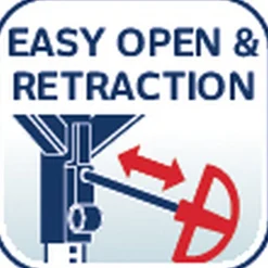 Linomatic 500 Deluxe Cover Paraplytørrestativ