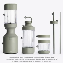 Mega Plus Blender 1200 watt