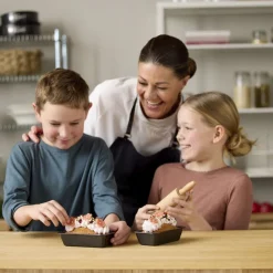 Mini-brødformsæt m. kagerulle 3 dele