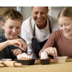 Mini-brødformsæt m. kagerulle 3 dele