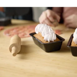 Mini-brødformsæt m. kagerulle 3 dele