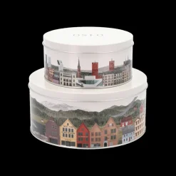 Norge/Oslo Kagedåsesæt 2 stk.