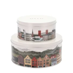 Norge/Oslo Kagedåsesæt 2 stk.