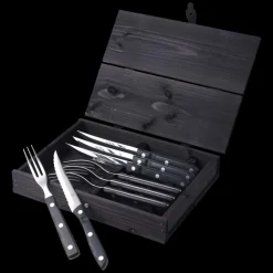 Old Farmer Black Steakbestik/grillbestik 8 dele