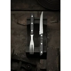 Old Farmer Black Steakbestik/grillbestik 4 dele