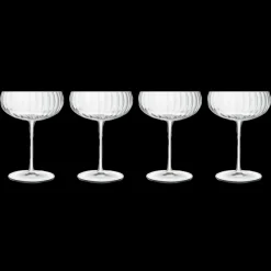 Optica Champagneskål 4 stk.