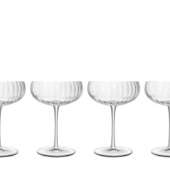 Optica Champagneskål 4 stk.