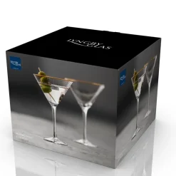 Palermo Gold Martiniglas 4 stk.