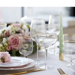 Palermo Gold Rødvinsglas 4 stk.