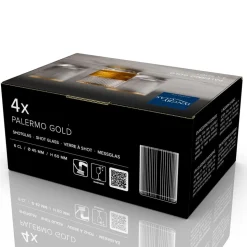 Palermo Gold Shotglas 6 stk.