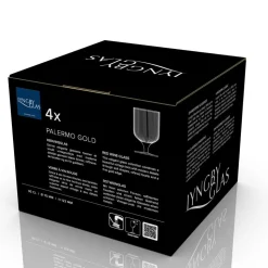 Palermo Gold Vinglas 4 stk.