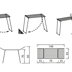 Pegasus 120 Solid Tørrestativ