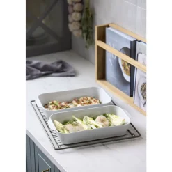 Plissé Fadsæt dybt 2 stk.