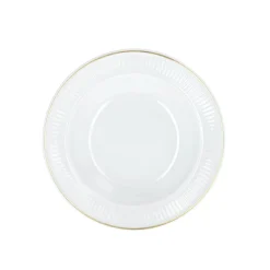 Plissé Gold Tallerken dyb