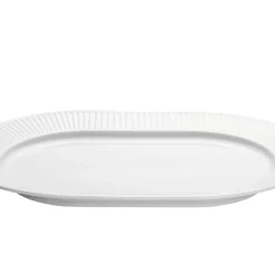 Plissé Serveringsfad ovalt